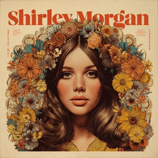 Shirley Morgan Vintage Album Cover