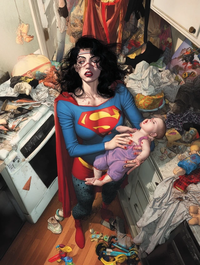 Superwoman Mom The Everyday Hero HQ Comic Cover