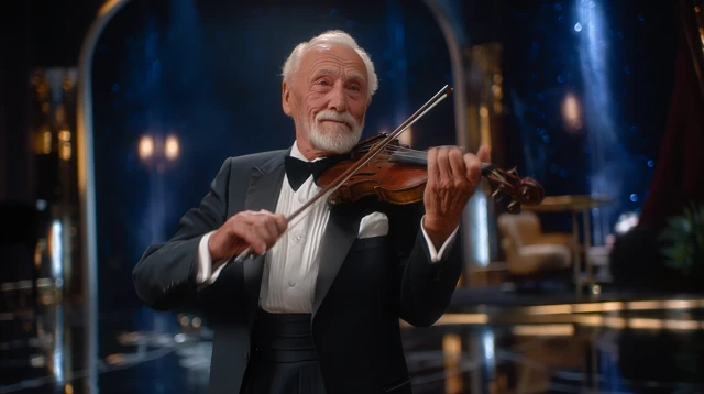 Kenji Tanaka Plays Violin Cinematic Portrait