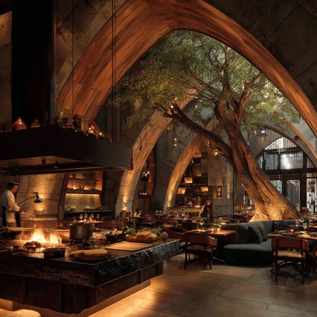 Upscale Mexican Restaurant Interior Design