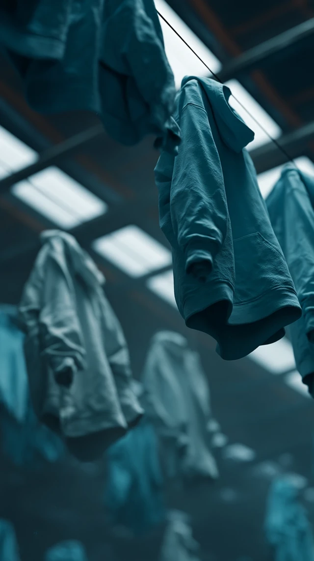 Factory Chaos Flying Hoodies Cinematic Shot
