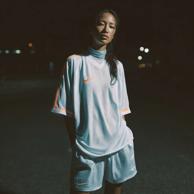 Nike Soccer Jersey Street Style Oversized Fit