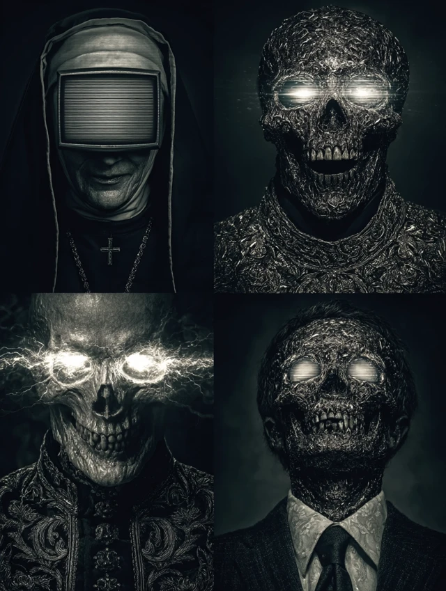 Modern Horror Art Creative Cult Vibes