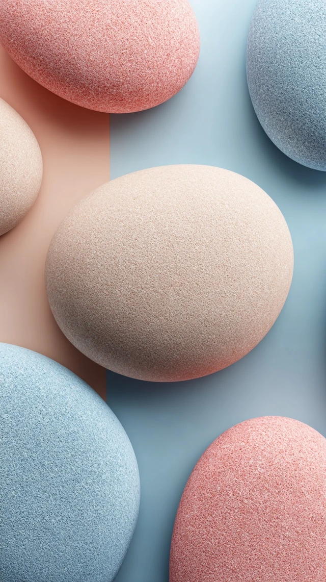 Pastel Pebble Wallpaper Aesthetic Phone Background