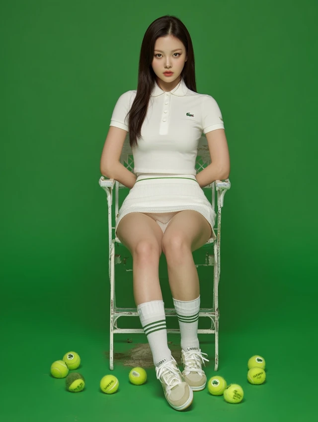 Lacoste Tennis Fashion: Korean Model on Vogue Cover