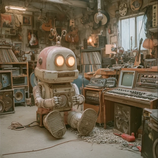 Robot Sound Engineer Foley Studio