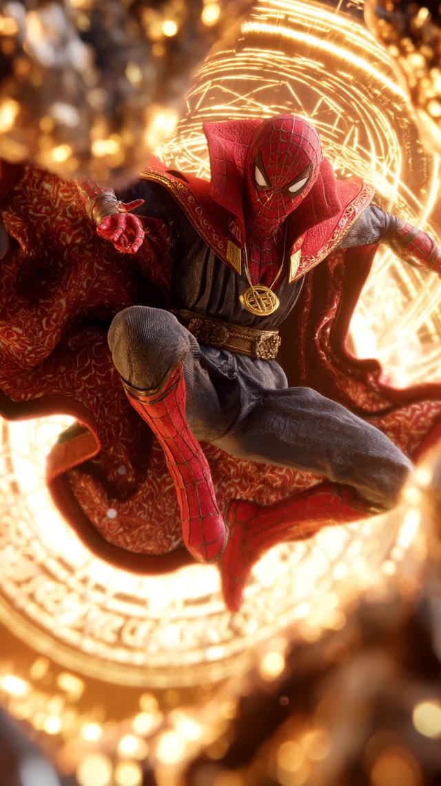 SpiderMan Doctor Strange Fusion Ultra Realistic