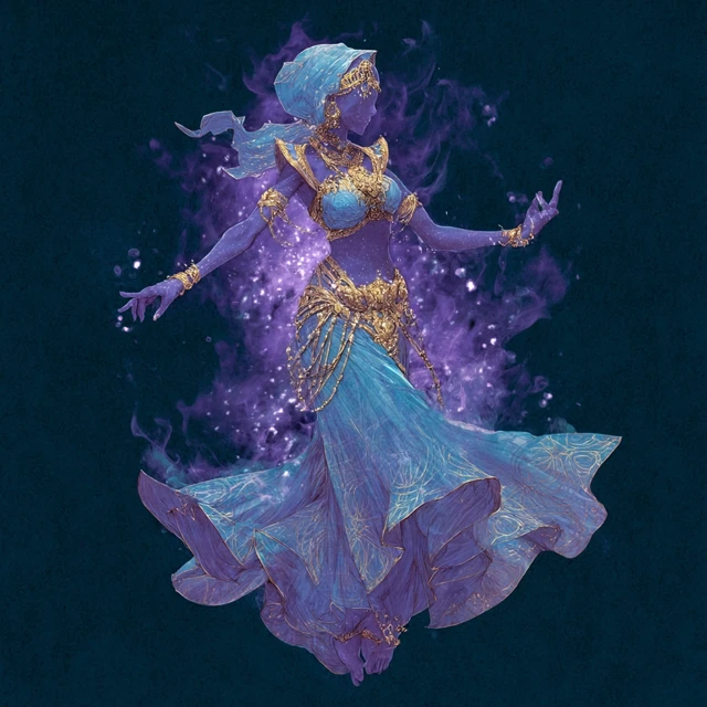 Arabian Goddess Ethereal Dance