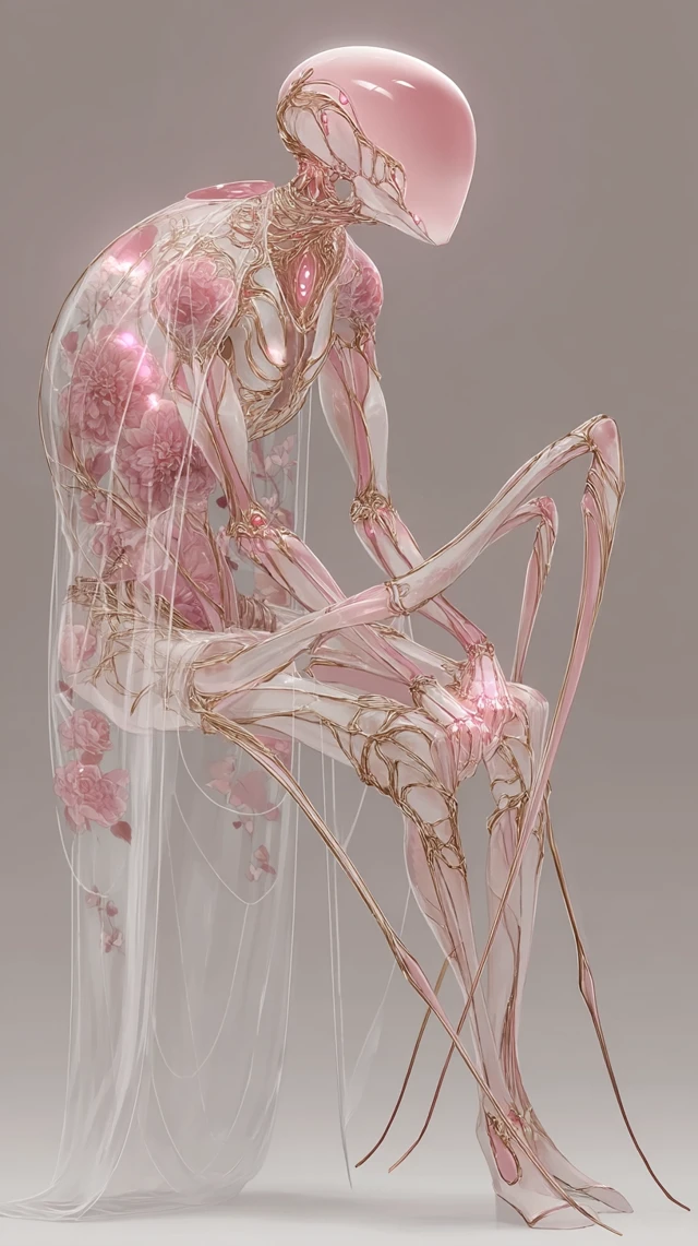 Elegant Gothic Spider Illustration