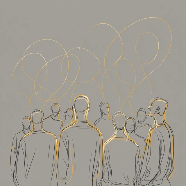 Openness Dialogue Silhouettes Illustration