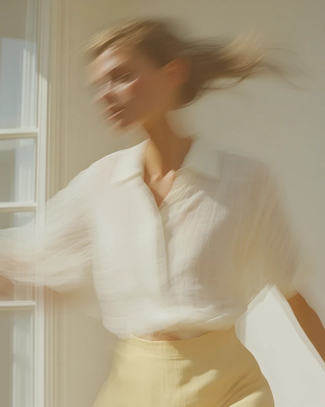 Motion Blur Dance Editorial Photo