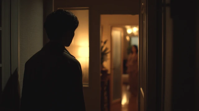 Suspenseful Scene: Japanese Mans Secret