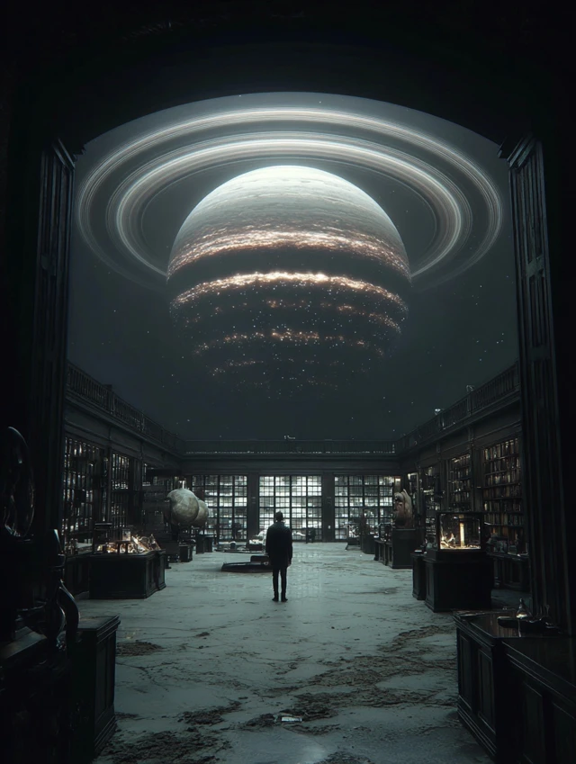 Museum in Space An Epic SciFi Scene