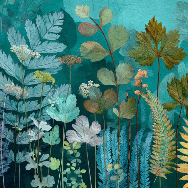 New Zealand Foliage Watercolour Painting