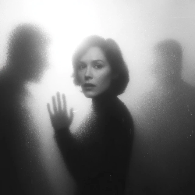 Gillian Anderson Agent Scully Black and White Photography