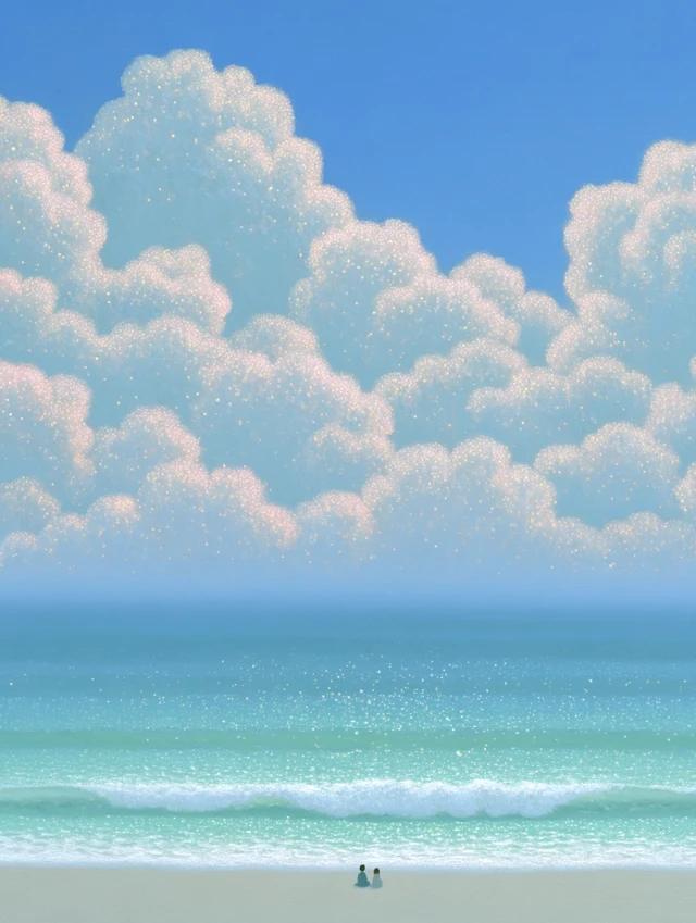 Tranquil Beach Scene Peace and Harmony