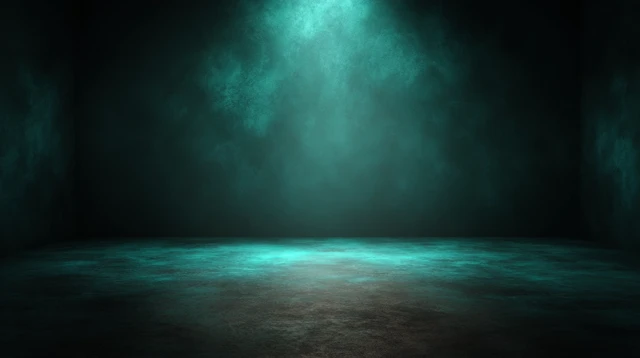 Dark Green Infinity Studio Background for Product Shots