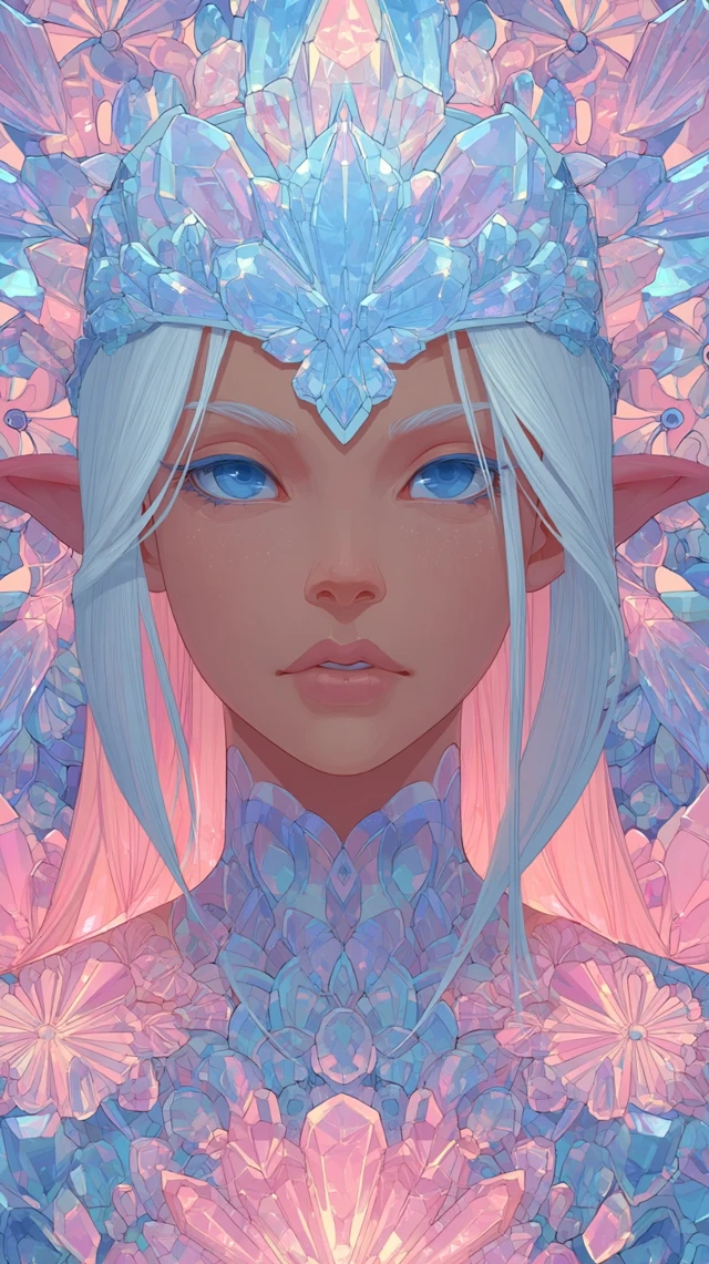 Alien Goddess Digital Painting Art