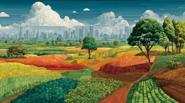 Future Agriculture HighTech Planting Scenarios