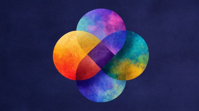 Intersectionality Logo Design Layered Identities
