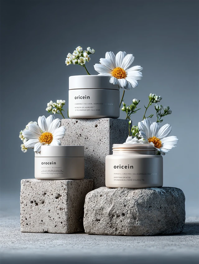 Oricerin Skincare Product Photography Minimalist