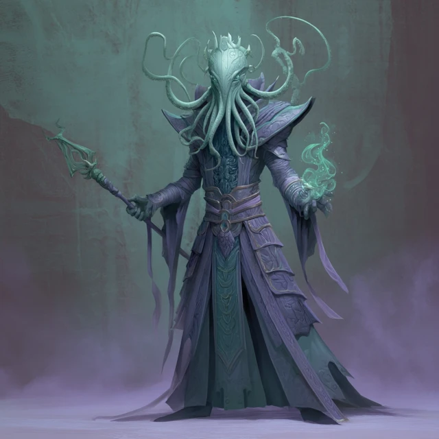 Eldritch Lord Ancient Horror Fantasy Art