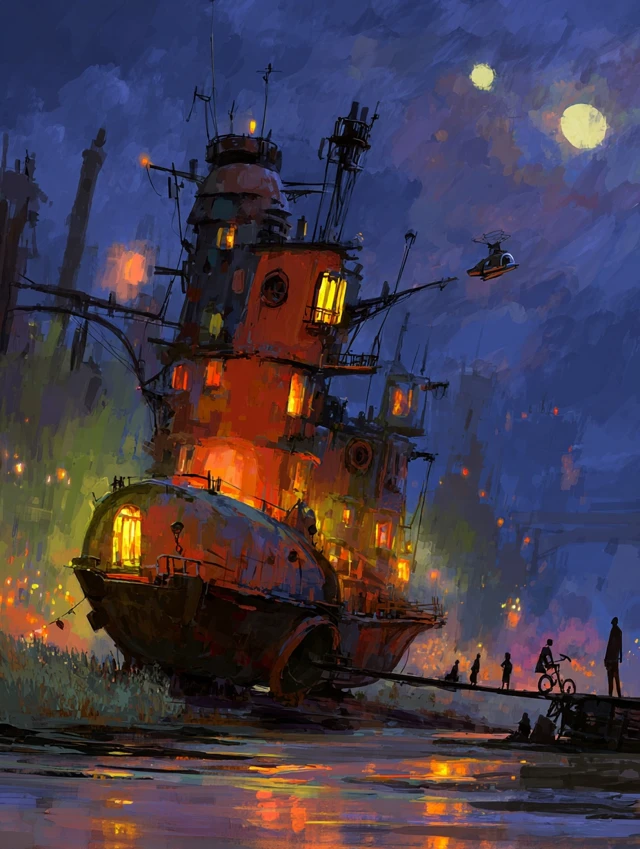 Film like fairytale art Ian McQue style