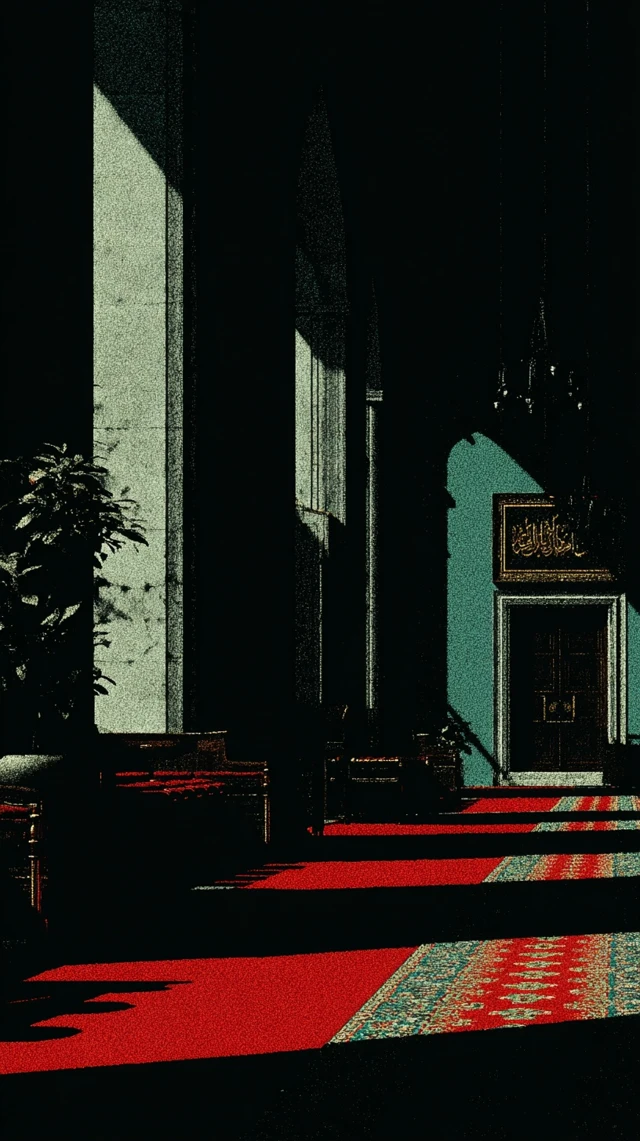 Gothic Mosque Architecture and Shadow