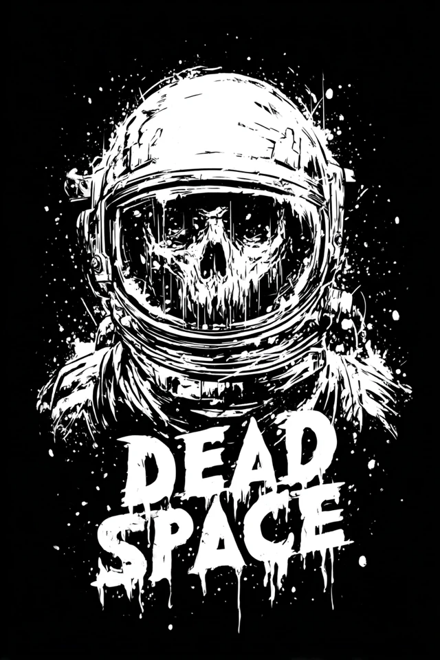 Dead Space: Retro Horror Comic Cover