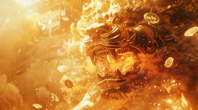 Majestic Golden Haetae Treasure Explosion
