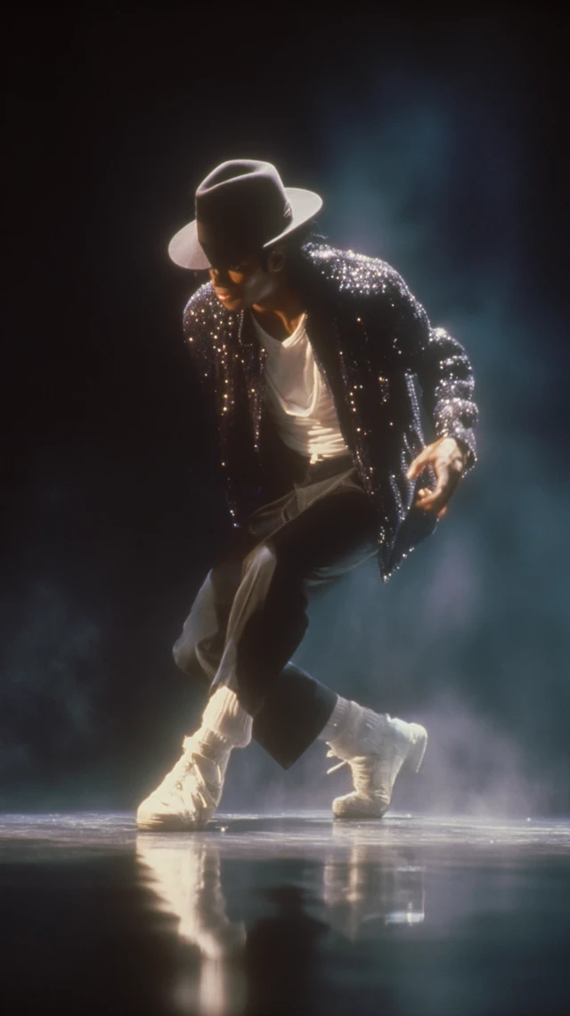 Michael Jackson Moonwalk Performance