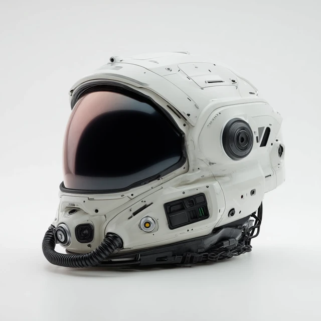 SciFi Space Helmet Military Style Unreal Engine