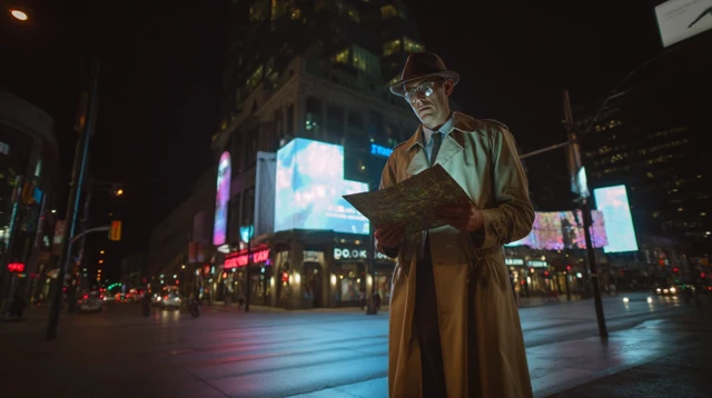 Retro Detective in a Smart City