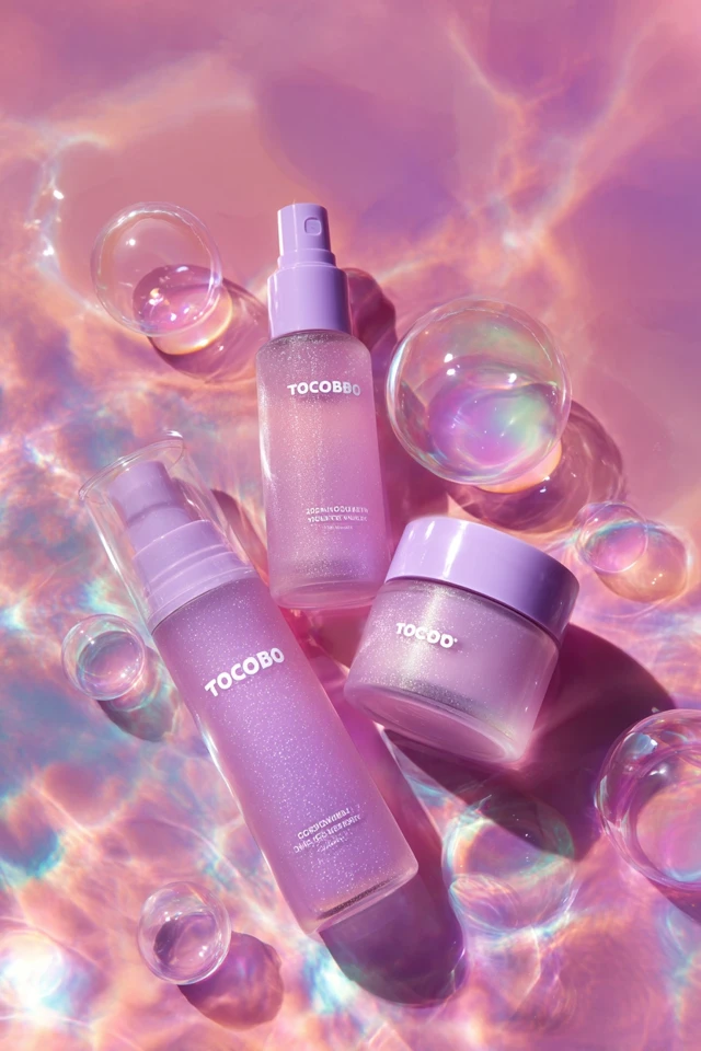 TOCOBO Skincare Products Dreamy Product Photography