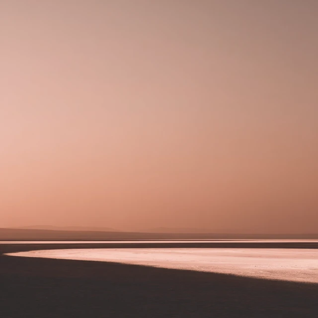 Desert Evening Minimalist Photography