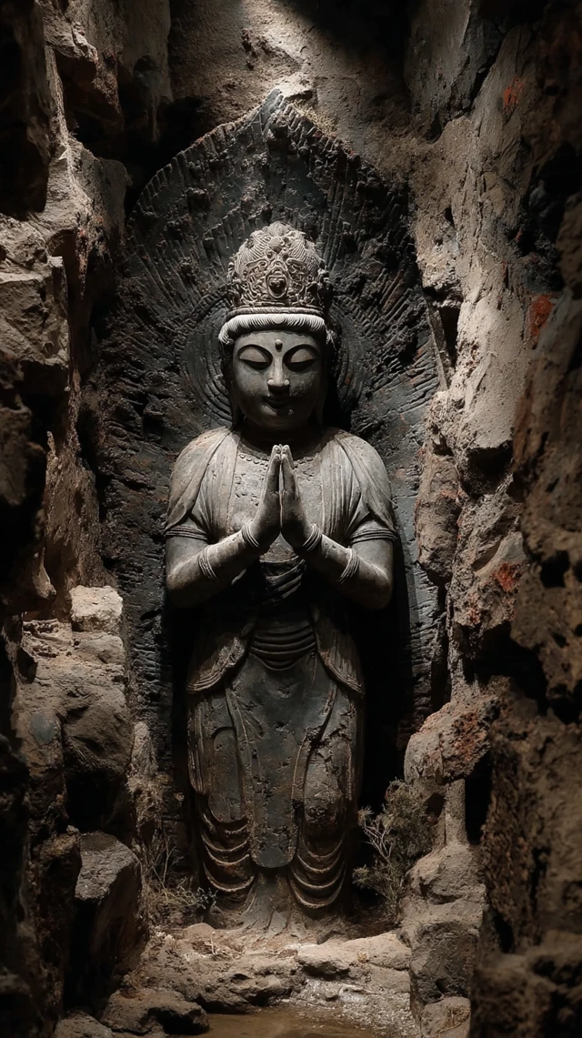 Thousand Armed Guanyin Song Dynasty Sculpture Art