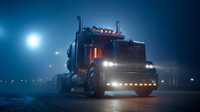 Optimus Prime in Washington DC Transformers Movie