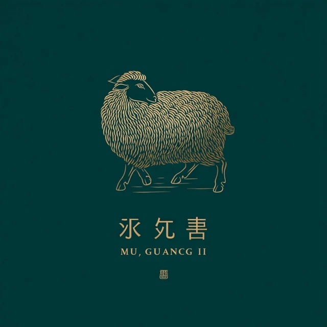 Elegant Sheep Logo Design for Premium Food Brand
