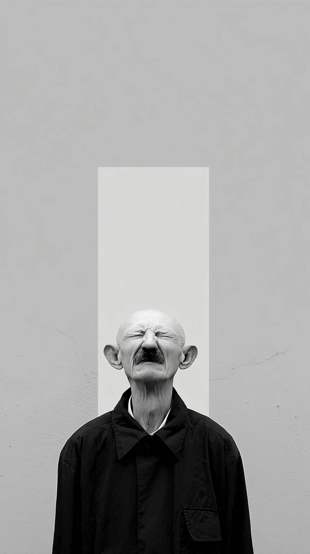 Disturbing Portrait of a Forgotten Person
