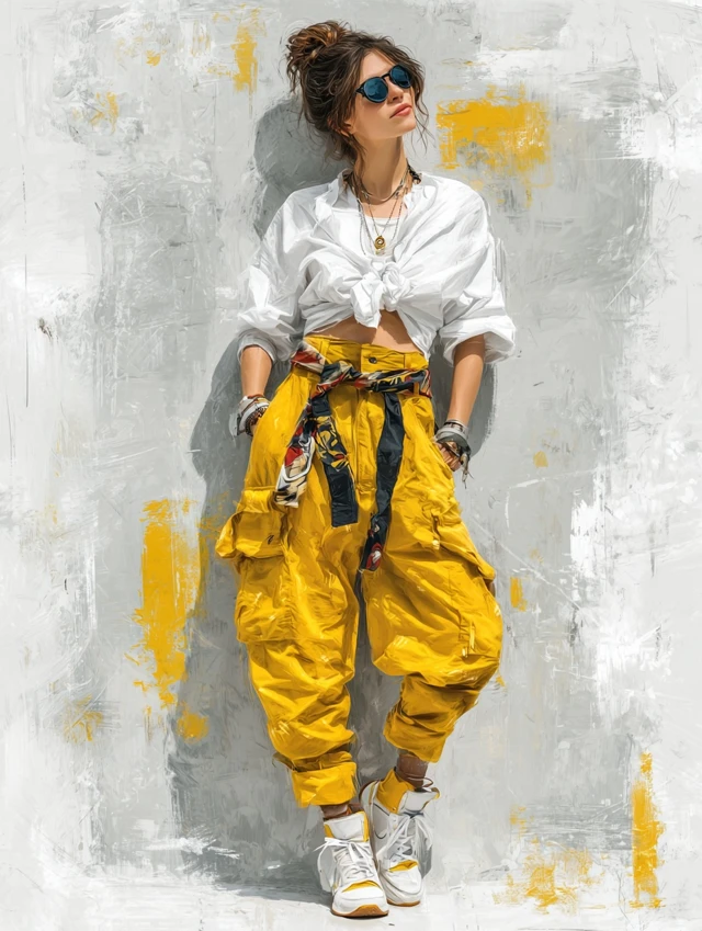 Modern Woman Digital Painting