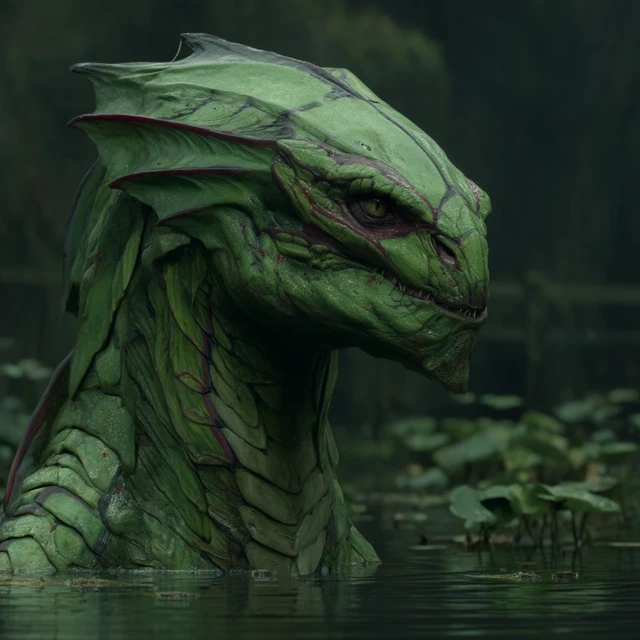 Alien Photographer Hyper Realistic Portrait