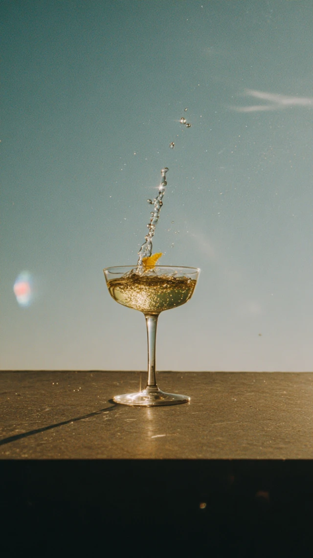 Cocktail Pour High Speed Photography Liquid Motion