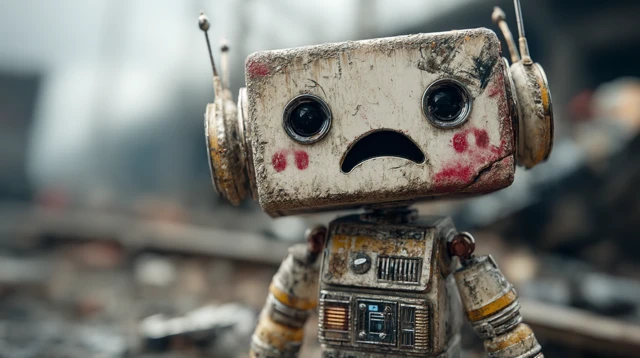 Man and Machine Cinematic Still 8K HDR