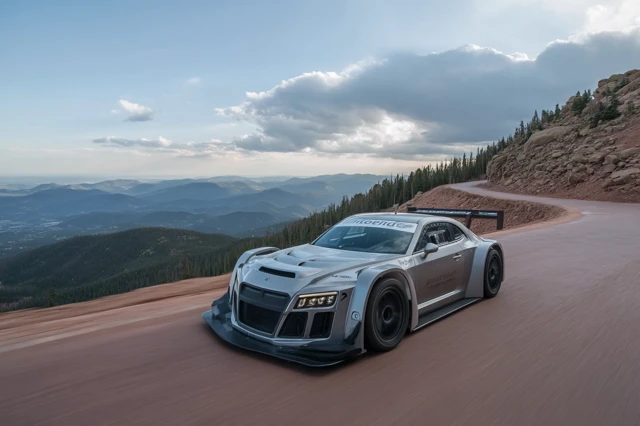 Pikes Peak Hillclimb Monster Widebody Futuristic Car