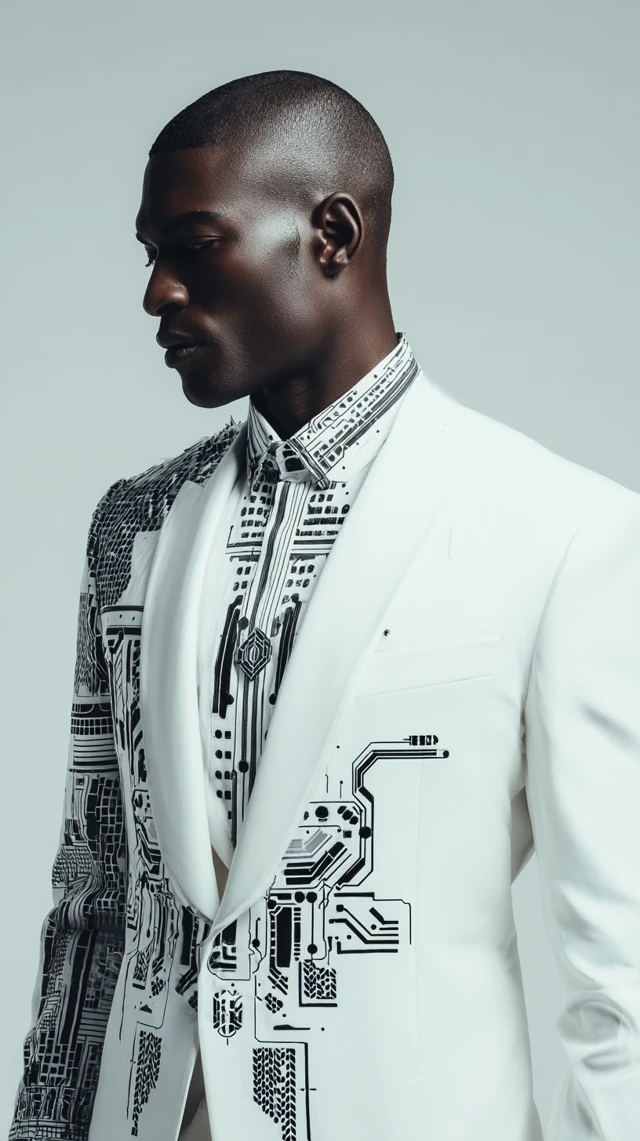 Elegant African American Male Fashion Editorial