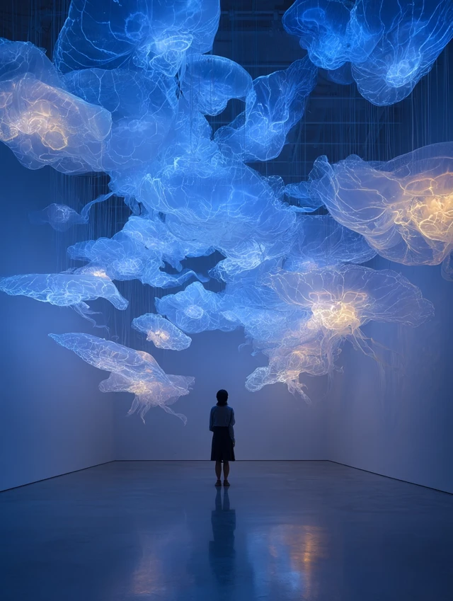 Ethereal Jellyfish Installation