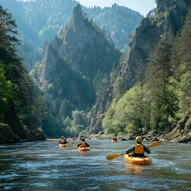 Rafting on Dunajec River Scenic Adventure