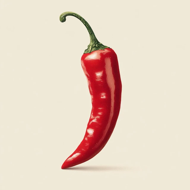 Detailed Hyper Realistic Chilli Pepper Art