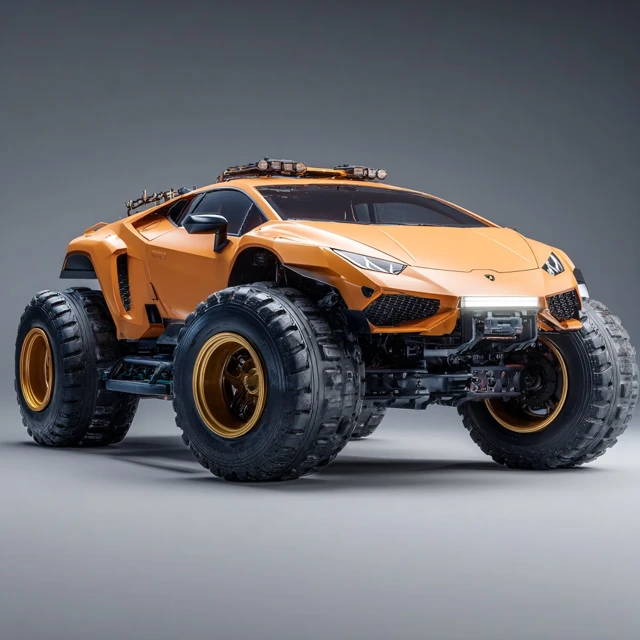 Lamborghini Monster Truck Concept Design