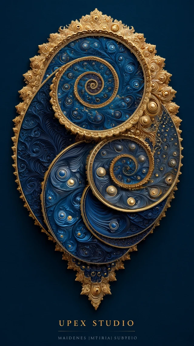 Hyperbolic Fractal Art: Fibonacci Sequence Design
